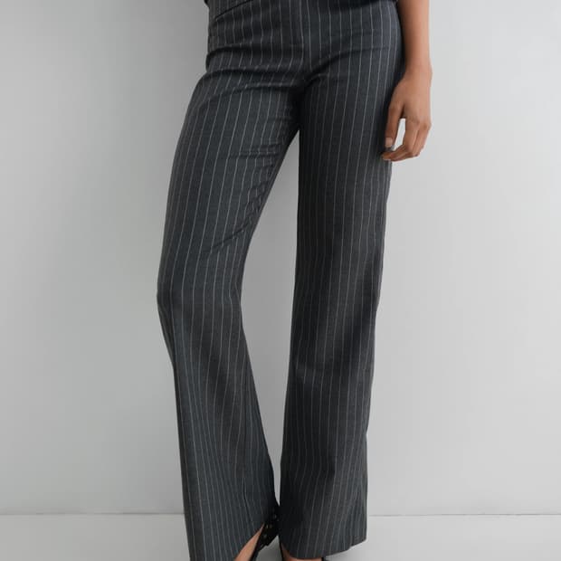 (36,38) 기마구아스 니콜 테일러드 트라우저 그레이