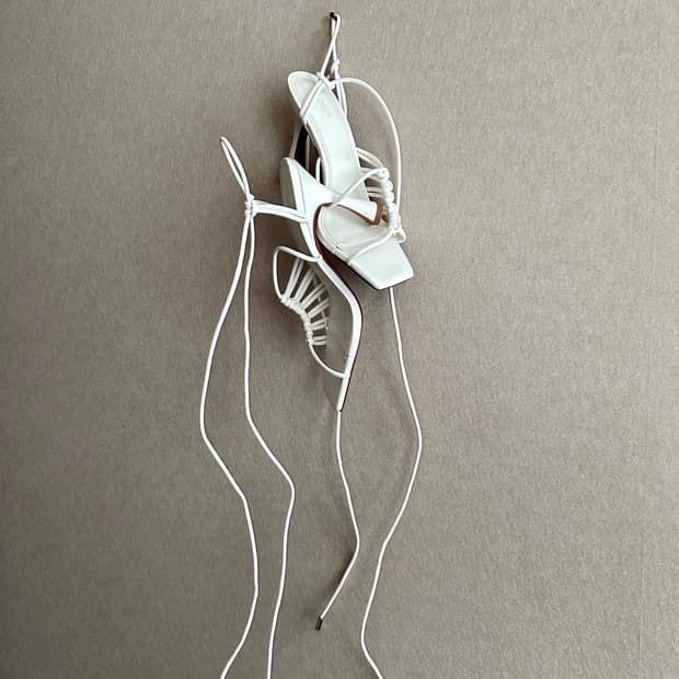 Lace Up strappy heels 37