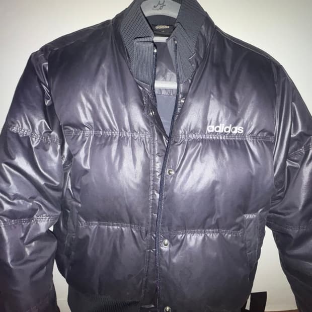 아디다스 빈티지 숏패딩