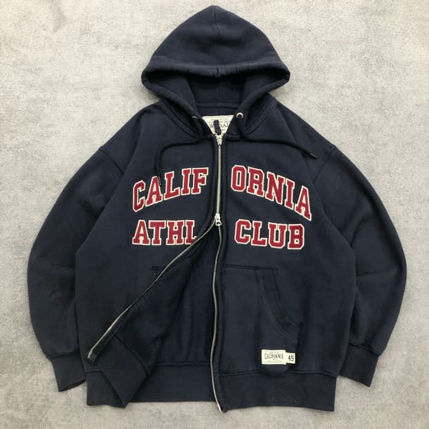 후아유 투웨이 오버핏 캘리포니아 후드집업