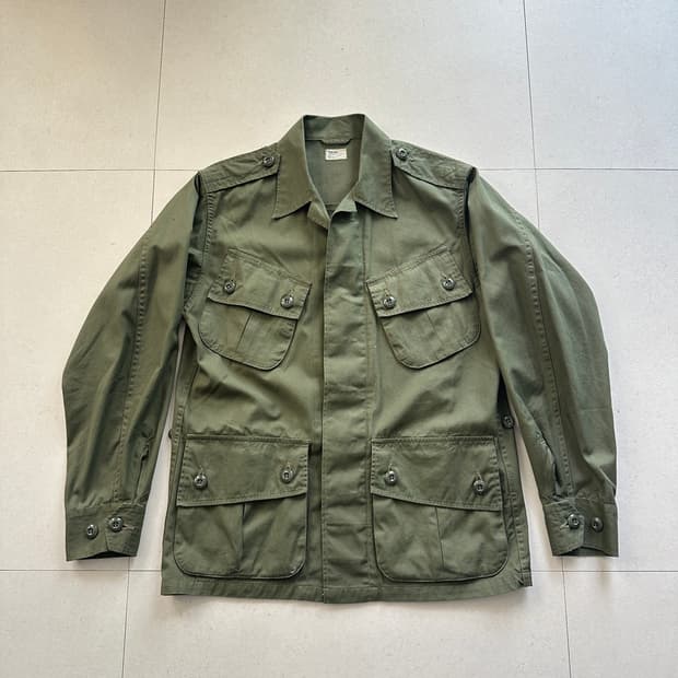 버즈릭슨 BR12247 컴뱃 트로피컬 정글 퍼티그 자켓 올리브 M