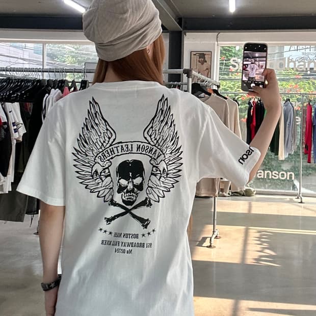 벤슨 스컬윙 951 브로드웨이 반팔티