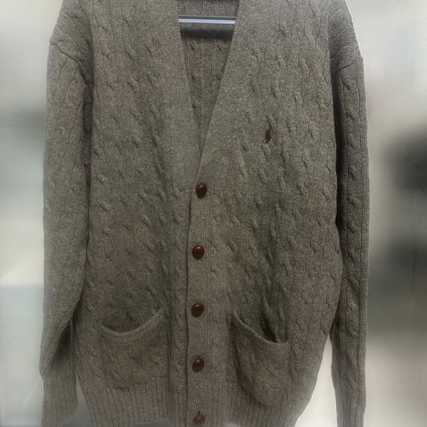 폴로 랄프로렌 셔틀랜드 울 가디건 100