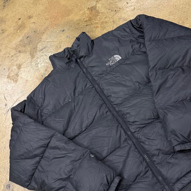 [정품/M] 노스페이스 블랙 패딩 점퍼 b19