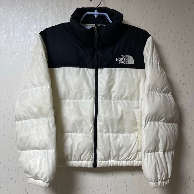 노스페이스 정품 여성용 눕시 하이브리드 다운 볼 자켓 90
