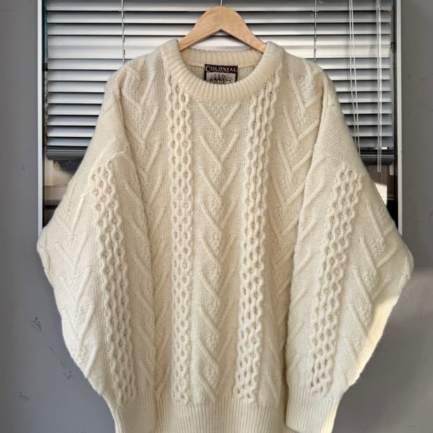 COLONIAL heritage wear fisherman knit