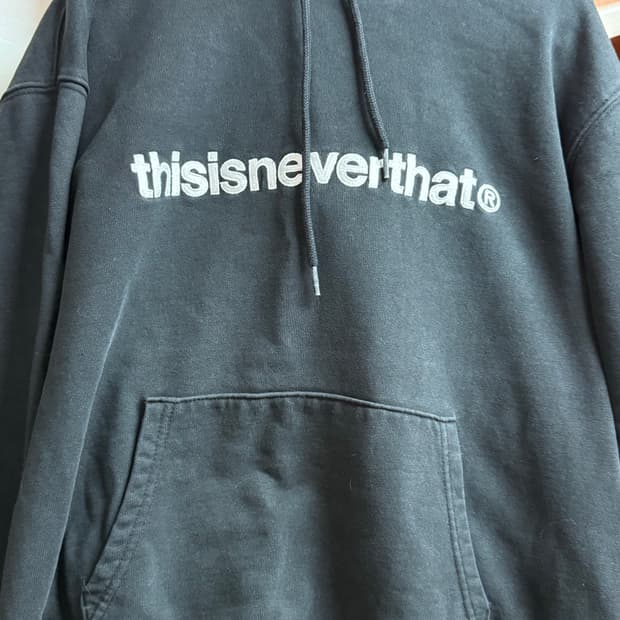 디네댓 후드티 블랙 s