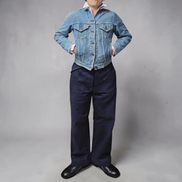 80S 리바이스 트러커 청자켓 M0196