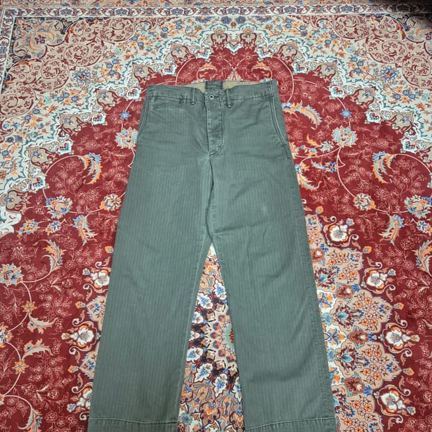 Rrl 헤링본트라우져 hbt 