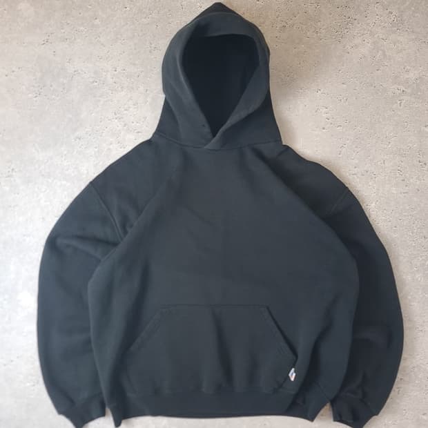 빈티지 러셀 후드 bk (xl)