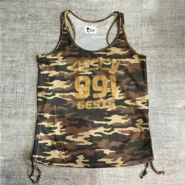 일본빈티지 Gests1991 핀터깔y2k 히메갸루 사이드셔링 슬리브리스