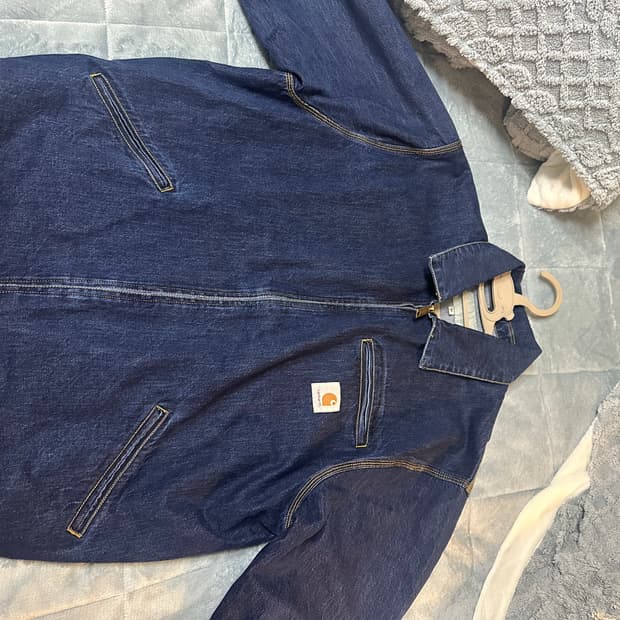 칼하트 WIP OG 디트로이트 데님 자켓