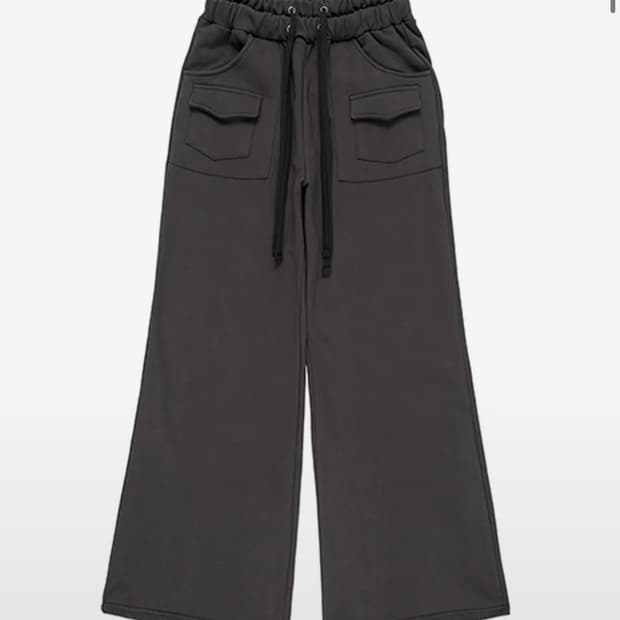 선데이오프클럽 더블레이어드 플레어팬츠