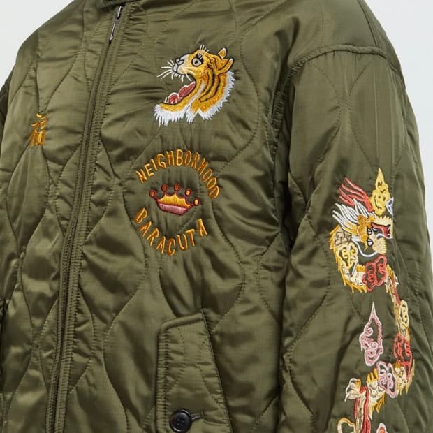 NEIGHBORHOOD × BARACUTA Quilted G4 자켓