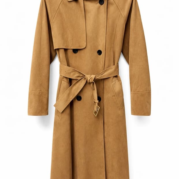 athe vanessabruno 트렌치 코트 브라운 36