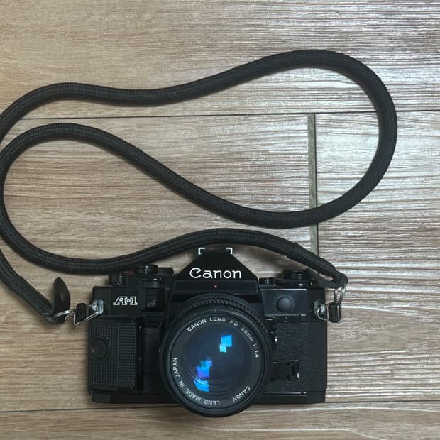 캐논 A-1 canon 필름 카메라