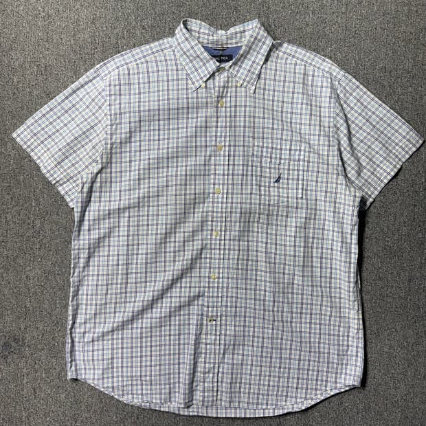 노티카 체크 셔츠 ( XL/OLD-7687 )