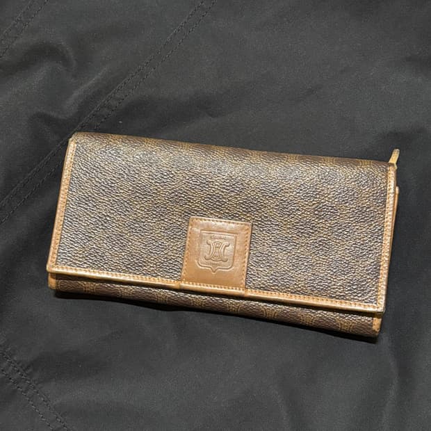 vintage celine leather wallet 셀린느 지갑