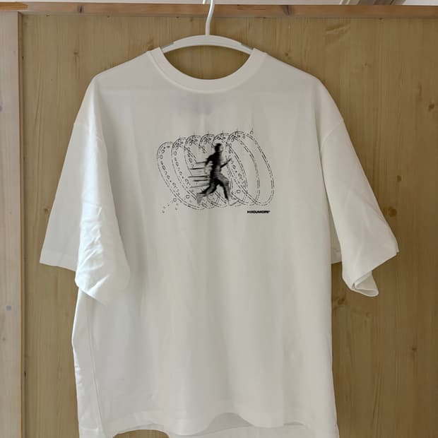 H.KOUMORI 러닝 월드 볼더 반팔티 L사이즈