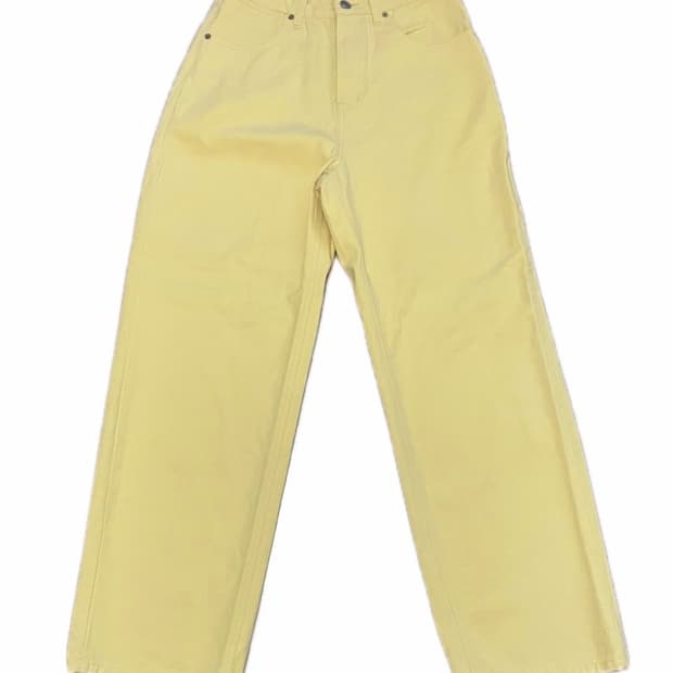 [새상품] 옐로우 노란색 데님 팬츠