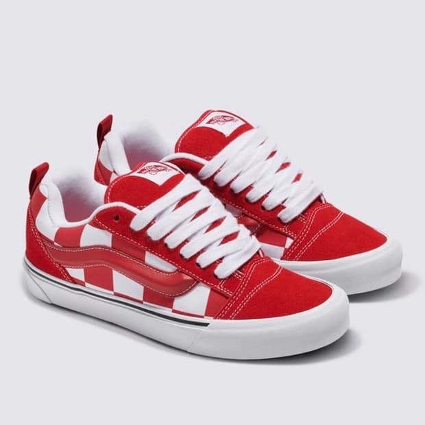 반스 뉴스쿨 메가 체크 레드 (250)