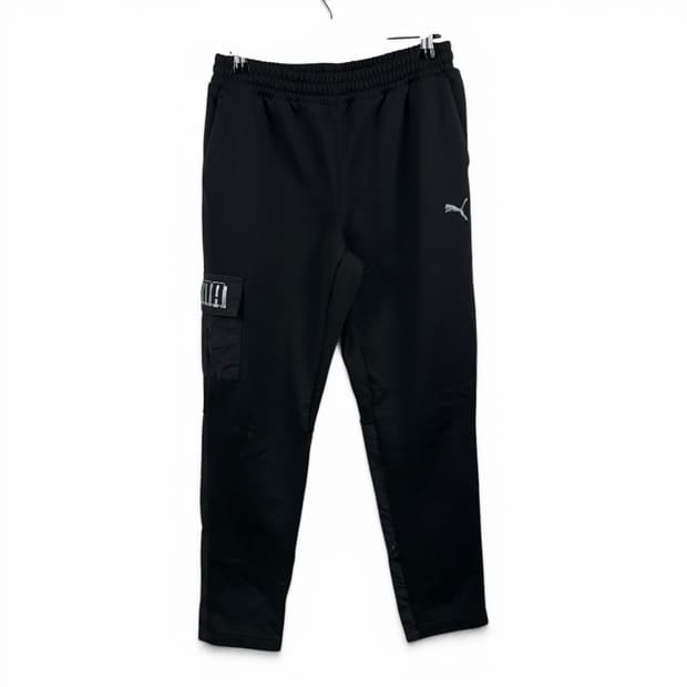 (160) 푸마 키즈/우먼스 트레이닝 카고 팬츠 블랙