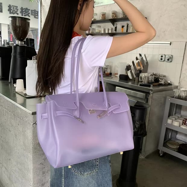 당일배송✨[tpu소재 ,고퀄리티💖] 키키 젤리백 젤리버킨백