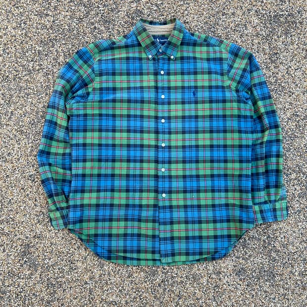 폴로 (POLO RalphLauren)옥스퍼드 체크 셔츠