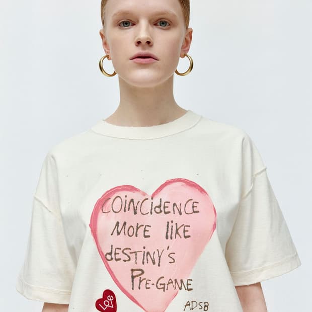 ANDERSSON BELL 앤더슨벨 하트메시지 티셔츠