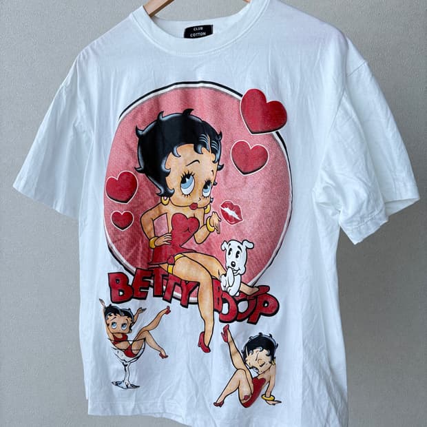 Bettyboop half t-shirt 