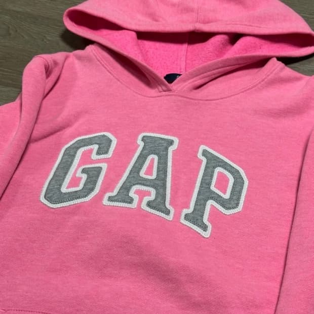 CAP 핑크 후드티