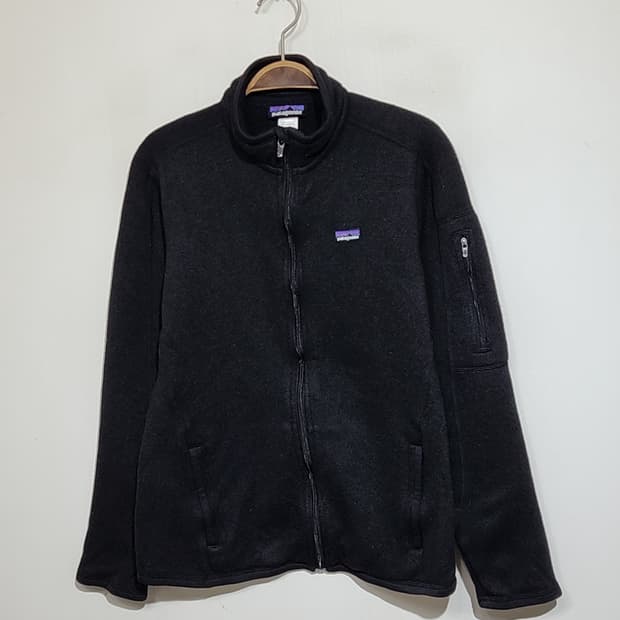 (M) 파타고니아 플리스 점퍼 블랙 후리스 자켓 아웃도어 