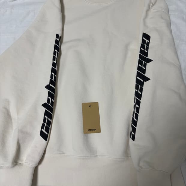 이지 시즌4 칼라바사스 스웻셔츠 맨투맨 S