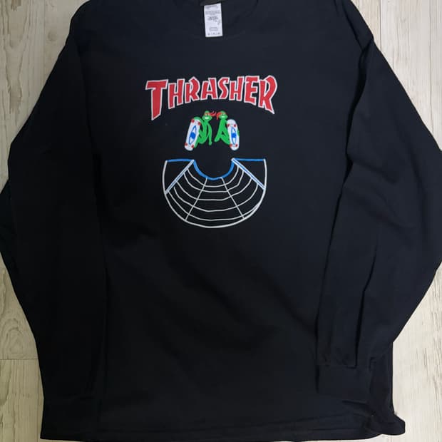 [XL] 트레셔 닌자 롱슬리브 블랙 새상품