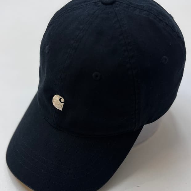 Carhartt 칼하트 블랙컬러 로고 볼캡