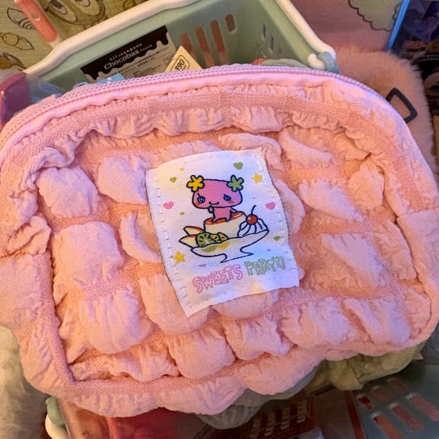 다마고치 플라워치 파우치