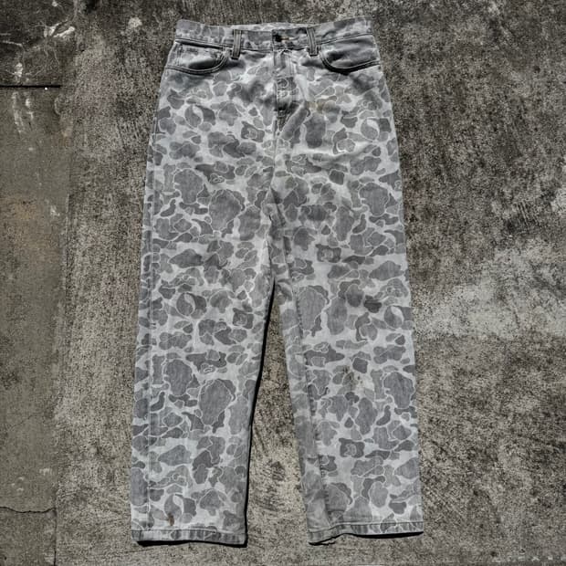 [34] 칼하트 WIP 덕 카모 랜든 팬츠
