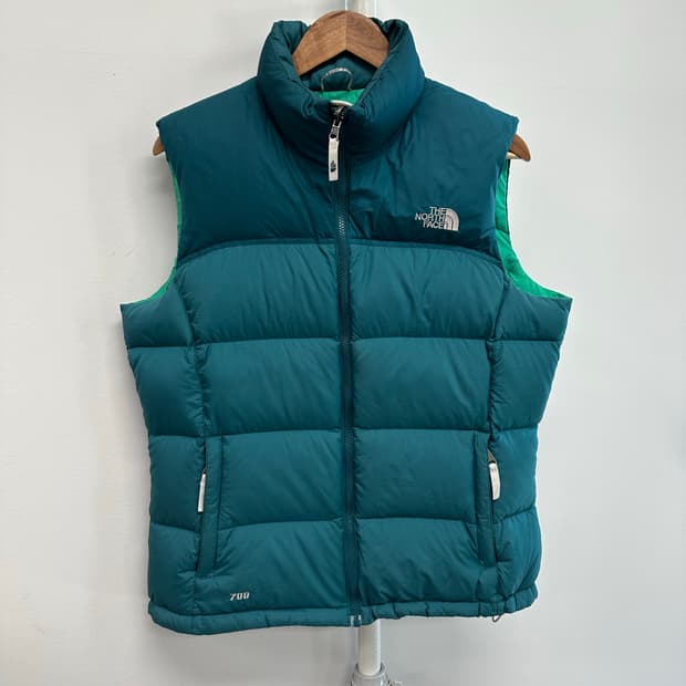노스페이스 700 다운 패딩 조끼