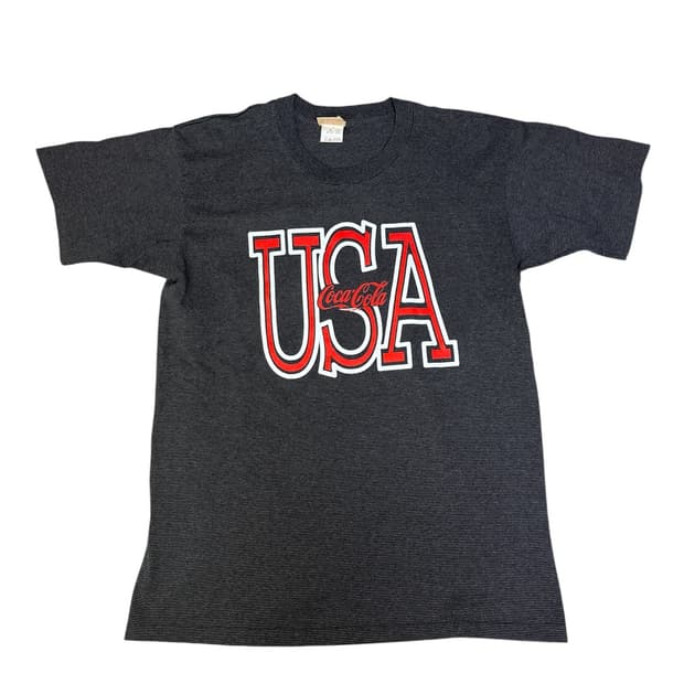 빈티지 90s 코카콜라 USA COCA COLA 스트라이프 티셔츠 L