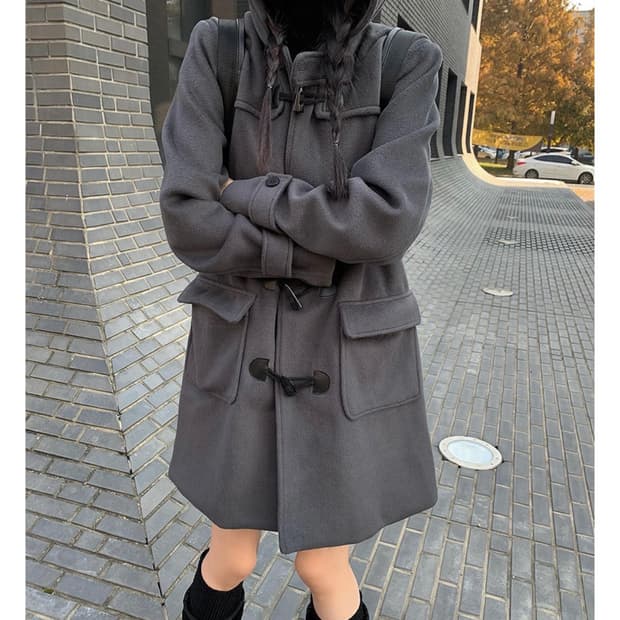 애니원모어 더플 코트