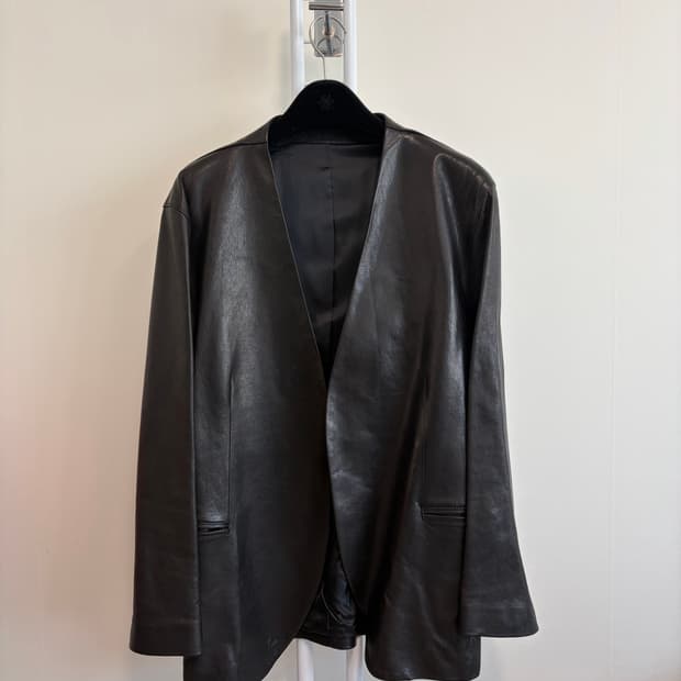 유스(youth) 카라리스 레더 자켓