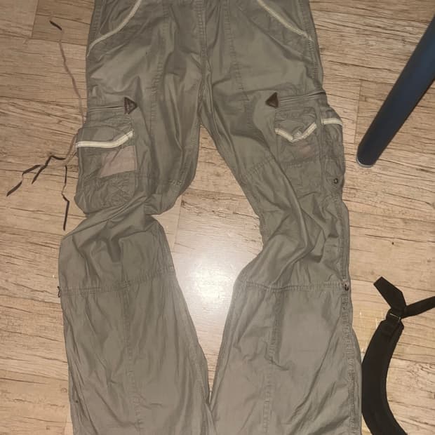 goa 카고 플레어 팬츠