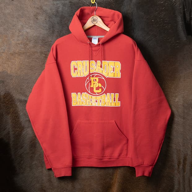 [XL] 00s 러셀 애슬레틱 크루세이더 바스켓볼 팀 후디 