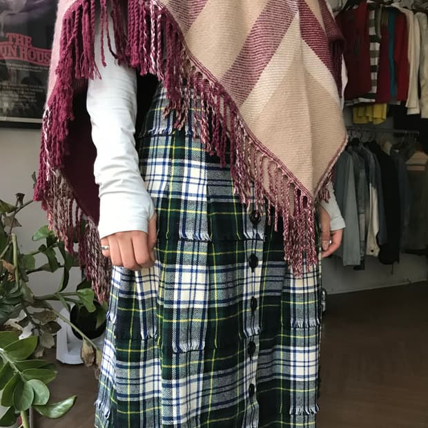 Yorkland 체크 치마