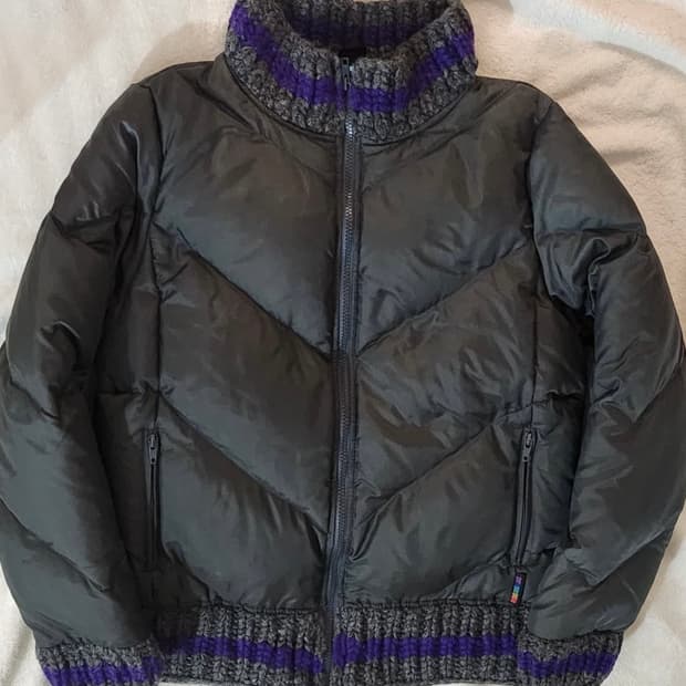 ROSEBUD 캐나다 덕다운 니트 패딩 2 사이즈