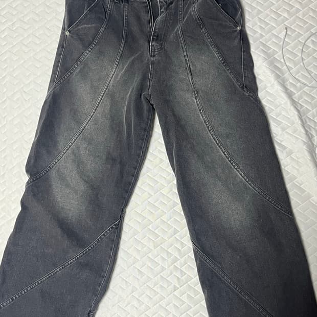 washing black pants