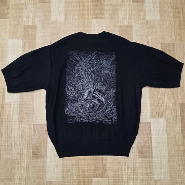 송지오 엠브로이드 반팔니트 46