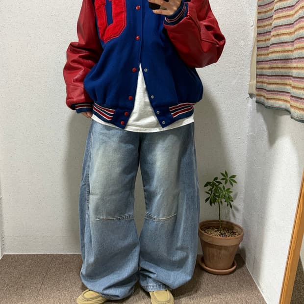 90‘s NEFF 바시티자켓