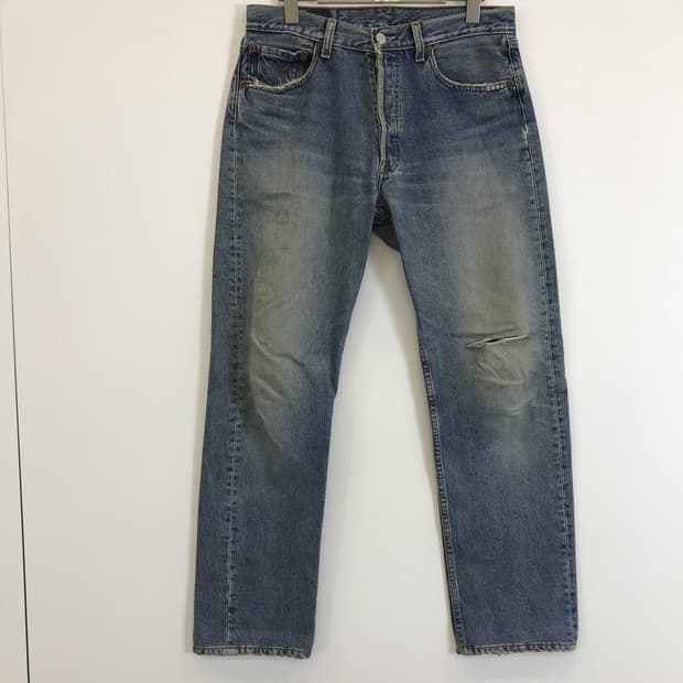 리바이스 00s 워시드 데님 청바지 [31인치]