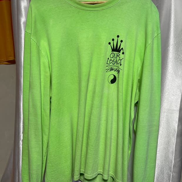 스투시 아워레가시 롱슬리브 XL size